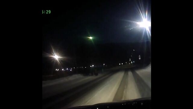 Метеорит в небе - clipsland.com